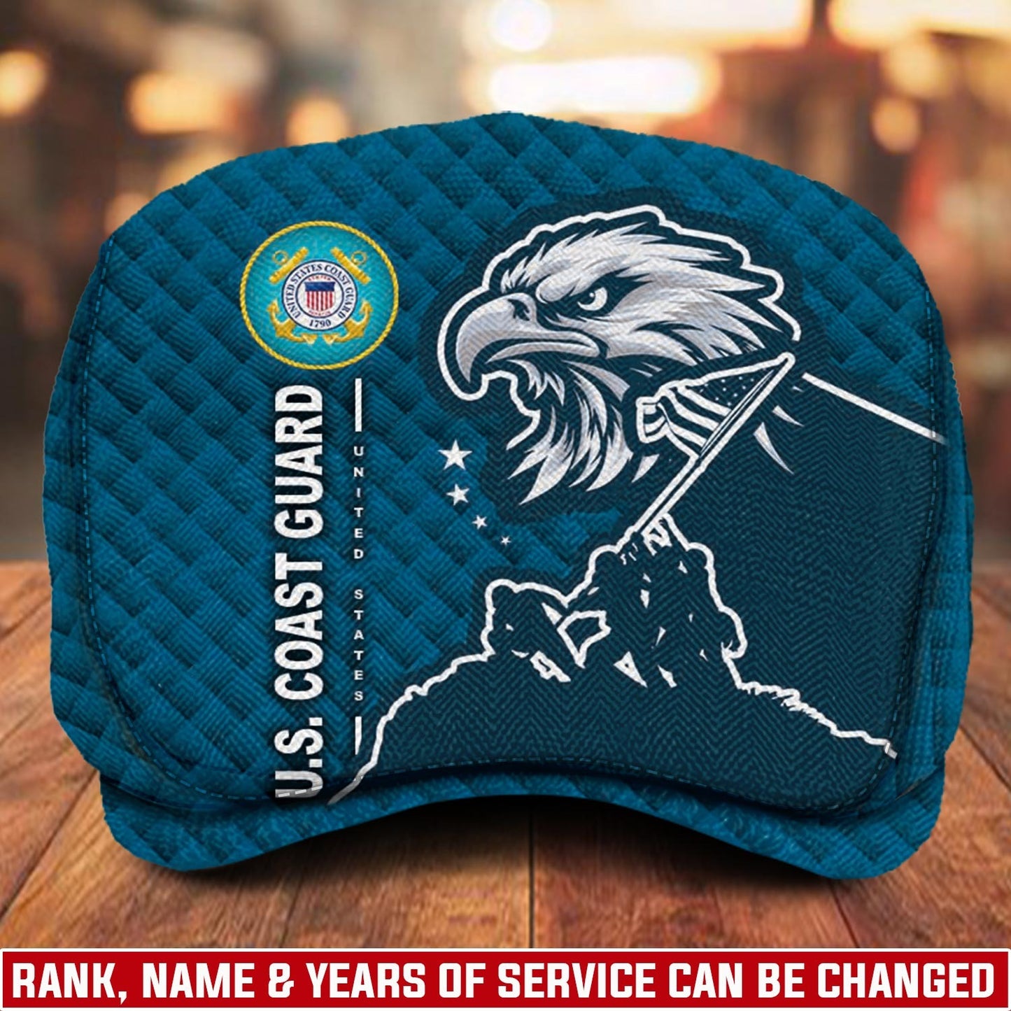 Custom U.S. Coast Guard Jeff Cap – Eagle of Honor
