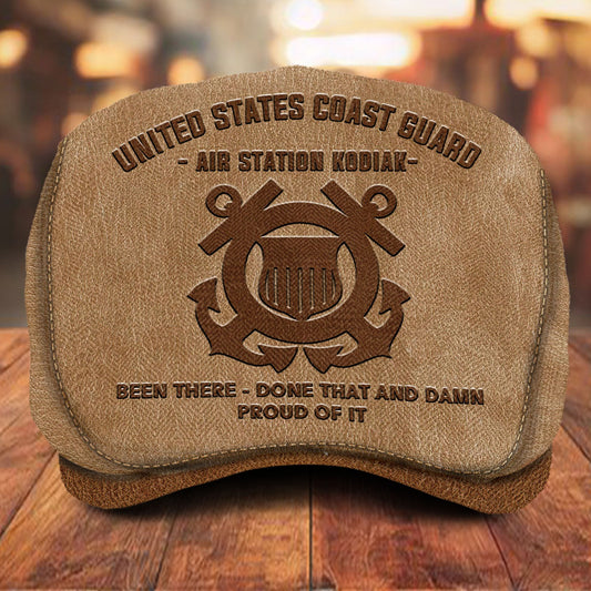 Custom U.S. Coast Guard Jeff Cap – BEEN THERE - DONE THAT AND DAMN PROUD OF IT