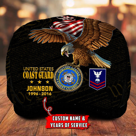 Custom U.S. Coast Guard Jeff Cap – American Eagle Valor