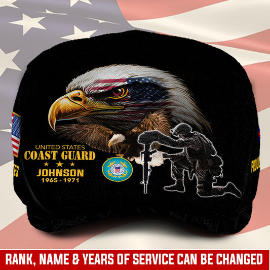 Custom U.S. Coast Guard Jeff Cap – Duty, Honor, Country
