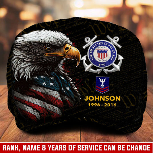 Custom U.S. Coast Guard Jeff Cap – Semper Paratus