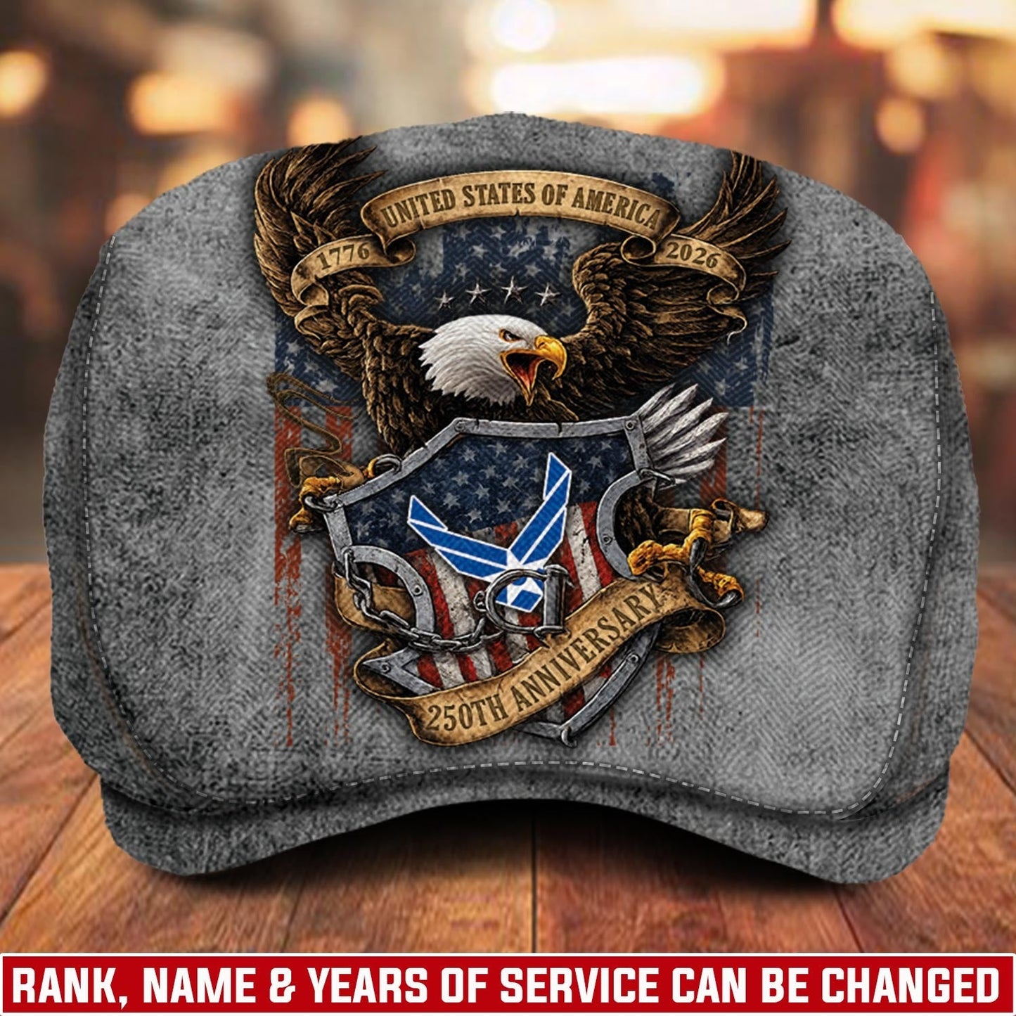 Custom U.S. Air Force Jeff Cap – Freedom Isn’t Free
