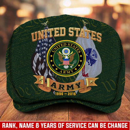 Custom U.S. Army Jeff Cap –  Duty, Honor, Country