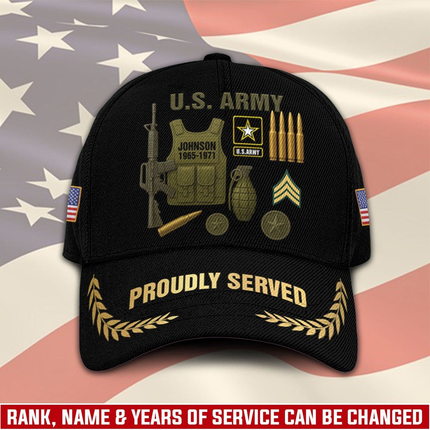 US Army – Classic Cap – Military Heritage Badge