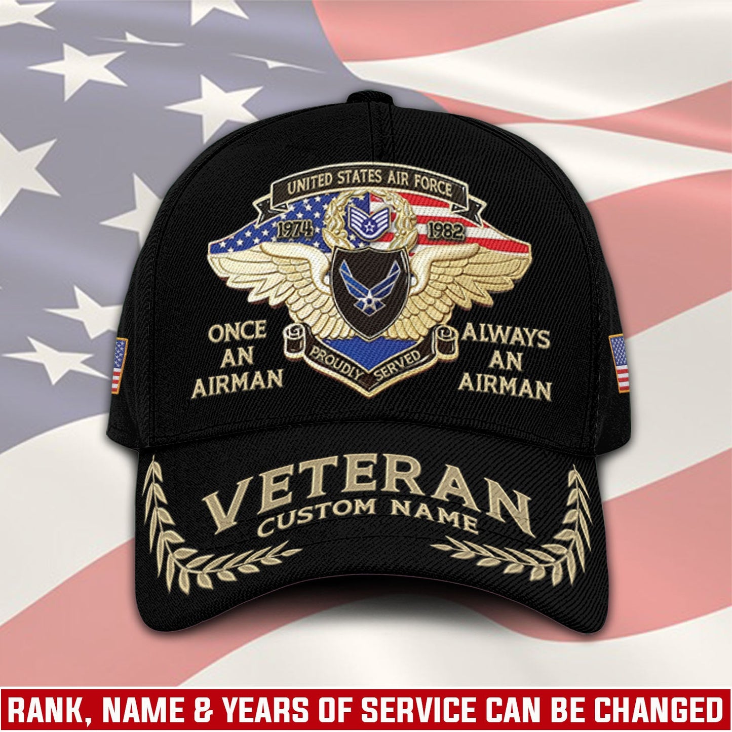 US Air Force – Classic Cap – Once A Soldier Always A Soldier