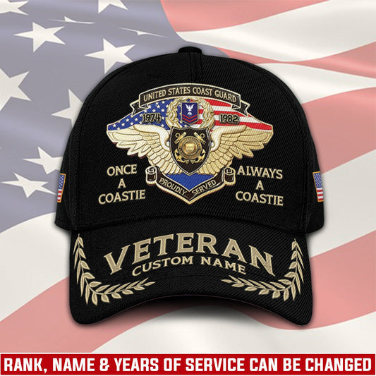 US Coast Guard – Classic Cap – Once A Soldier Always A Soldier