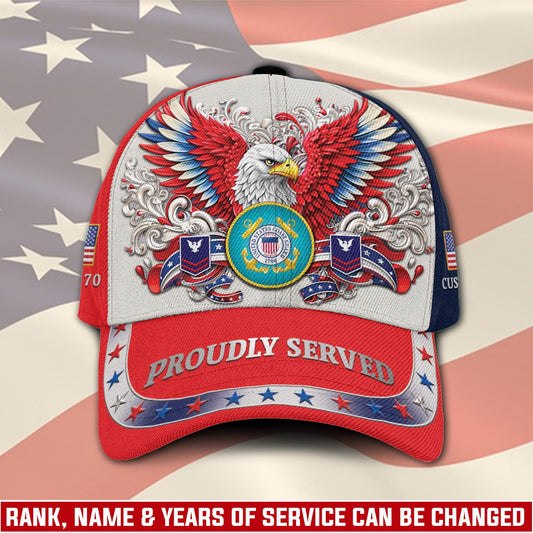 US Coast Guard – Classic Cap – Red Eagle