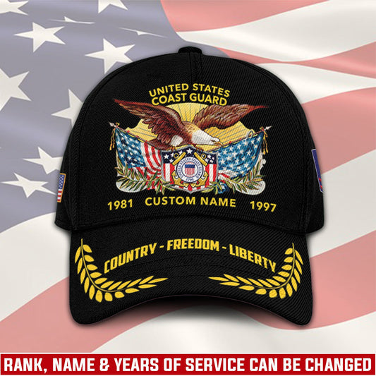US Coast Guard – Classic Cap – Country - Freedom - Liberty