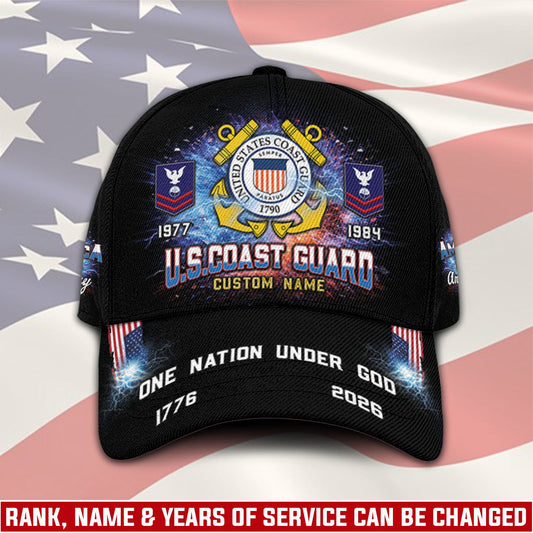 US Coast Guard – Classic Cap – One Nation Under God