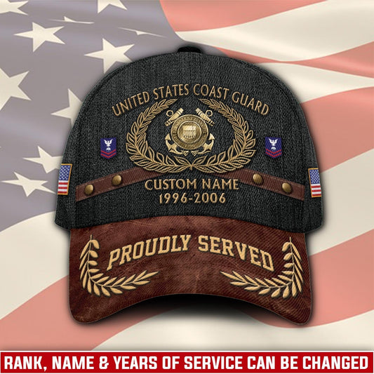 US Coast Guard – Classic Cap –  Denim Design