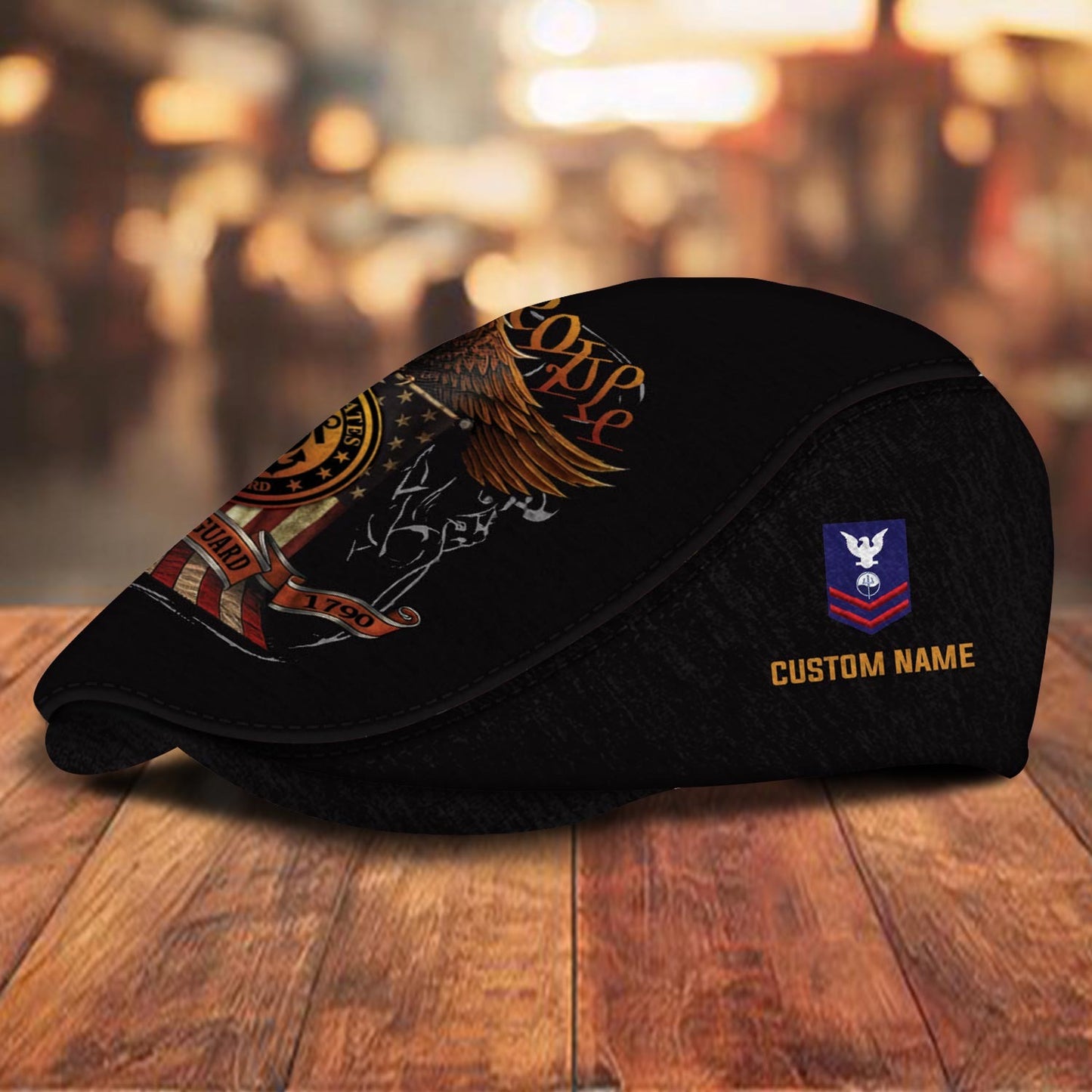 Custom U.S. Coast Guard Jeff Cap – Service & Sacrifice