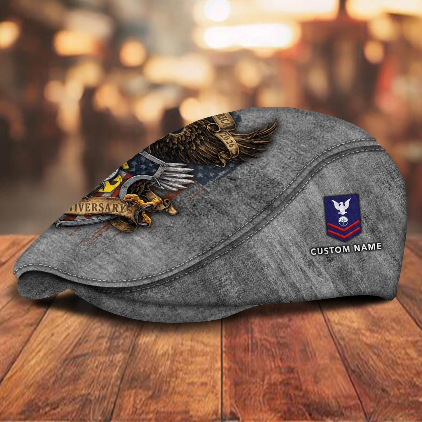 Custom U.S. Coast Guard Jeff Cap – Freedom Isn’t Free