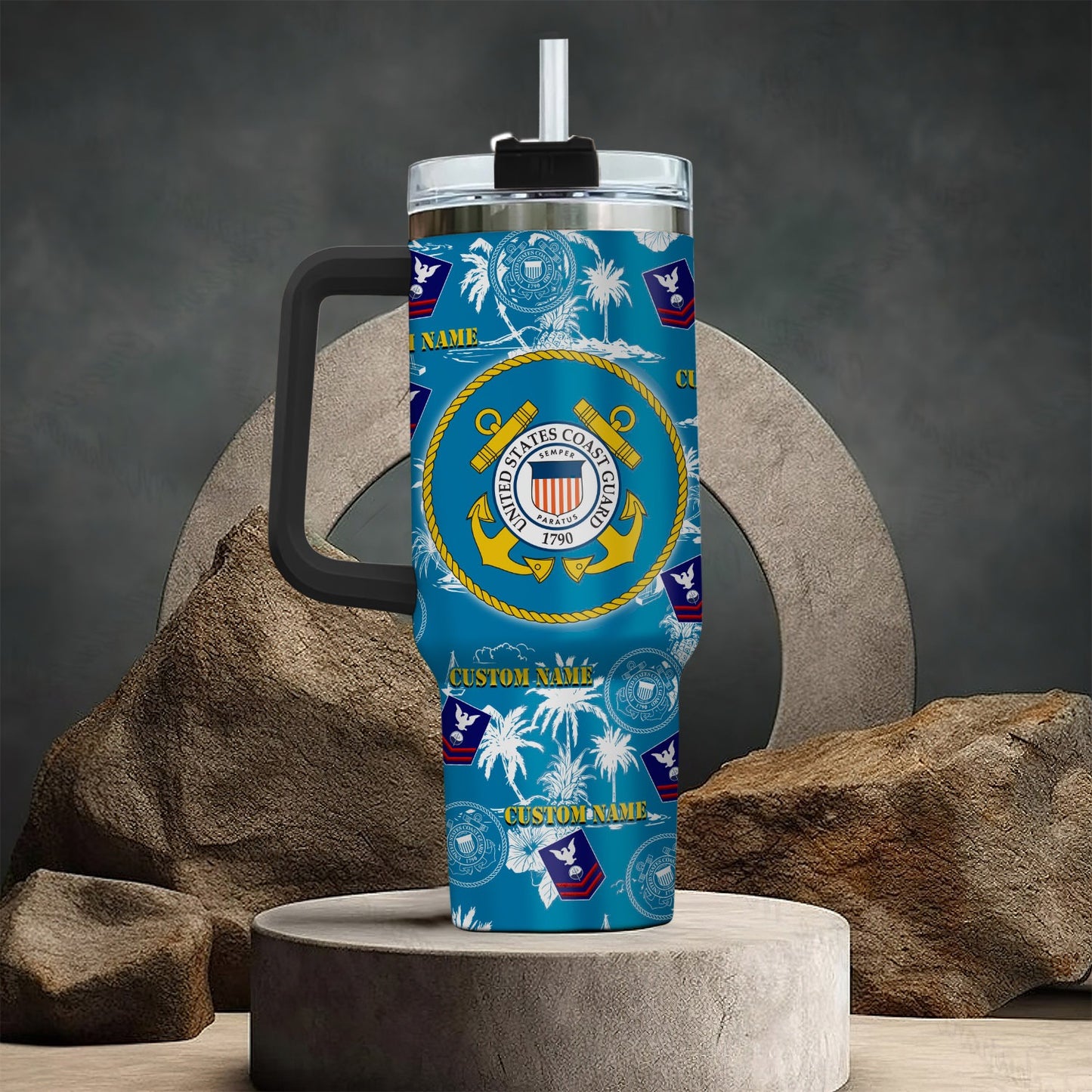 US Coast Guard – Tumbler 40oz - No One Gets Left Behind