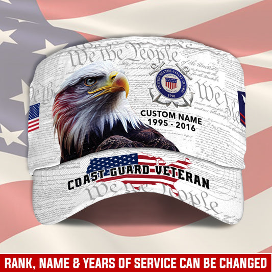 US Coast Guard – Military Cap - American By Birth, Veteran By Choice