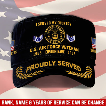 US Air Force – Military Cap -  Honor, Duty, Service