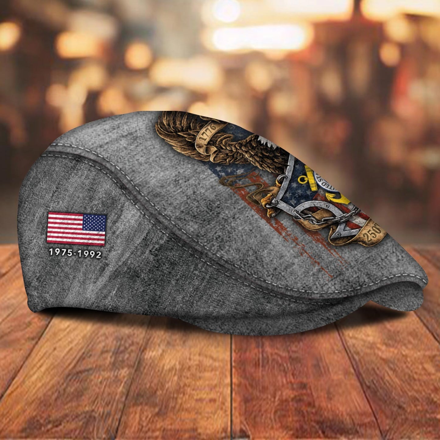 Custom U.S. Coast Guard Jeff Cap – Freedom Isn’t Free