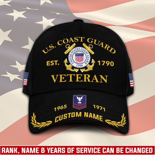 US Coast Guard – Classic Cap – Veteran