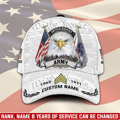 US Army – Classic Cap – We The People White