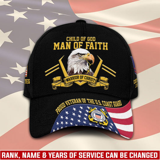 US Coast Guard – Classic Cap – Child Of God - Man Of Faith