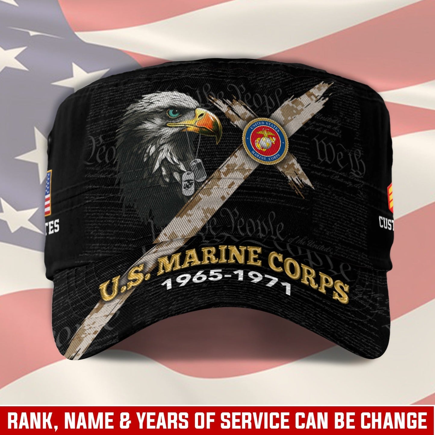 US Marine Corps – Military Cap - Eagle Oath Legacy