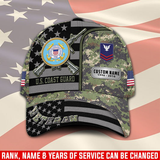 US Coast Guard – Classic Cap –  Veteran Camo