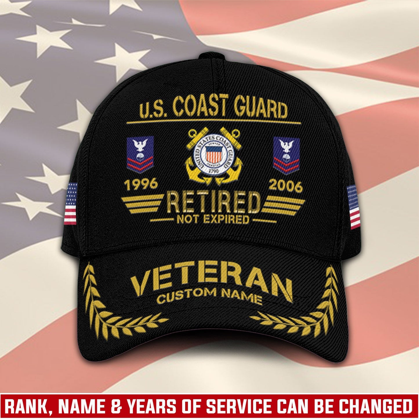 US Coast Guard – Classic Cap – Retired Not Expired