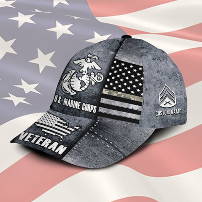 US Marine Corps – Classic Cap – Riveted Metal