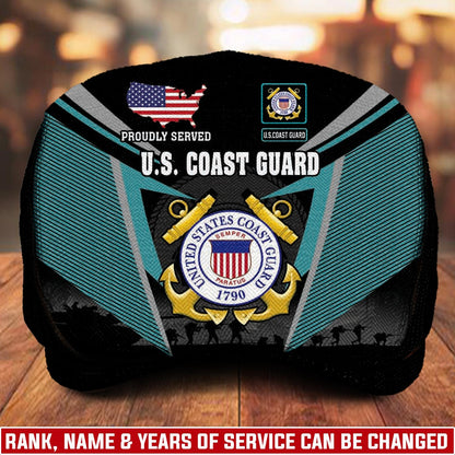 Custom U.S. Coast Guard Jeff Cap – USMC Heritage Military Cap