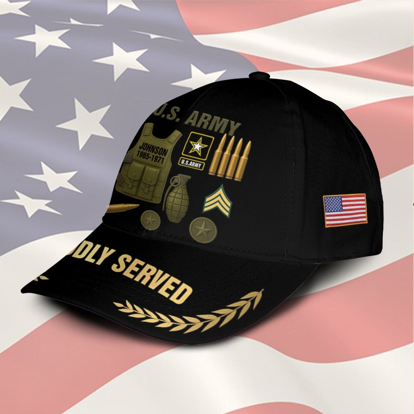 US Army – Classic Cap – Military Heritage Badge