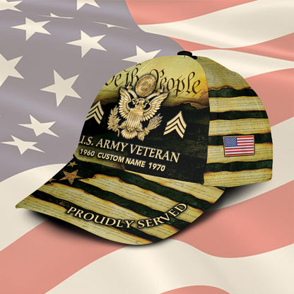 US Army – Classic Cap – We The People - Gold