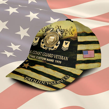US Coast Guard – Classic Cap – We The People - Gold