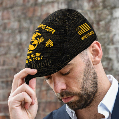 US Marine Corps, E 3 Marines Lance Corporal – Jeff Cap