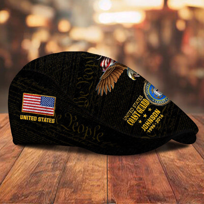 Custom U.S. Coast Guard Jeff Cap – American Eagle Valor