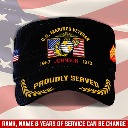 US Marine Corps – Military Cap - Proudly Served