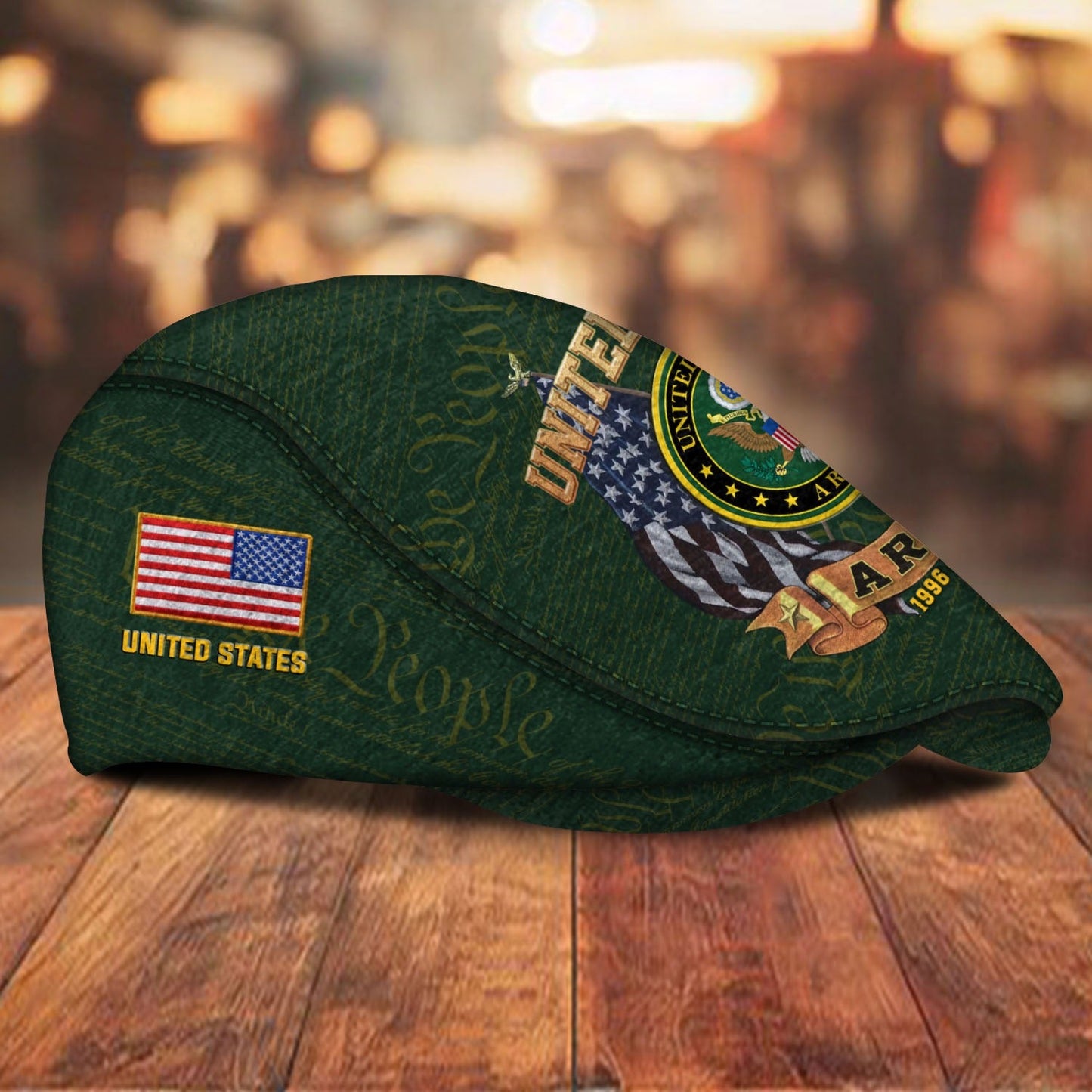 Custom U.S. Army Jeff Cap –  Duty, Honor, Country