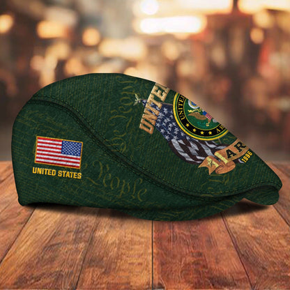Custom U.S. Army Jeff Cap –  Duty, Honor, Country