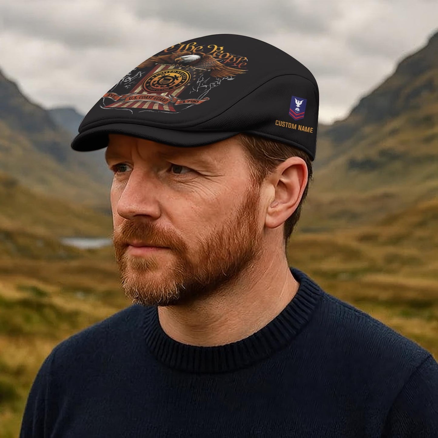 Custom U.S. Coast Guard Jeff Cap – Service & Sacrifice