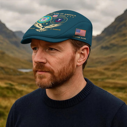 Custom U.S. Coast Guard Jeff Cap – 250 YEARS OF FREEDOM