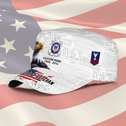 US Coast Guard – Military Cap - American By Birth, Veteran By Choice