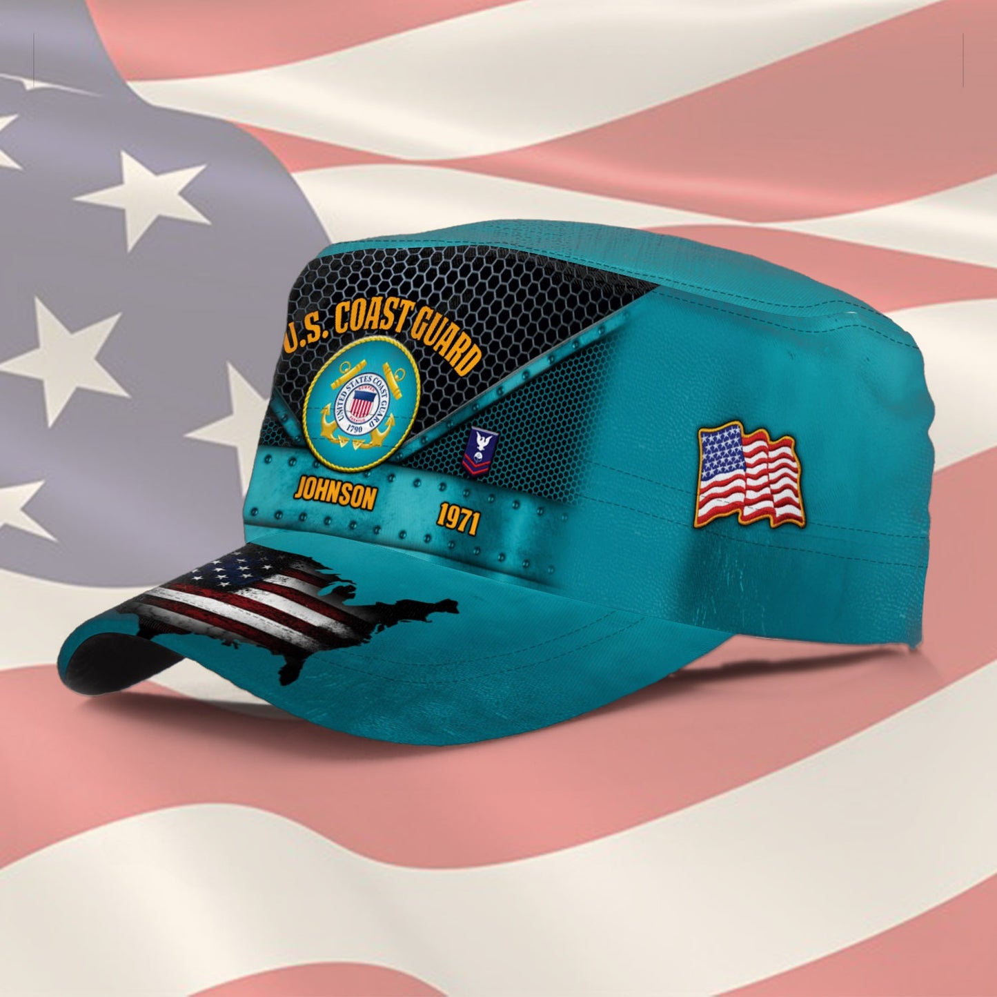 US Coast Guard – Military Cap - Military Mesh Design