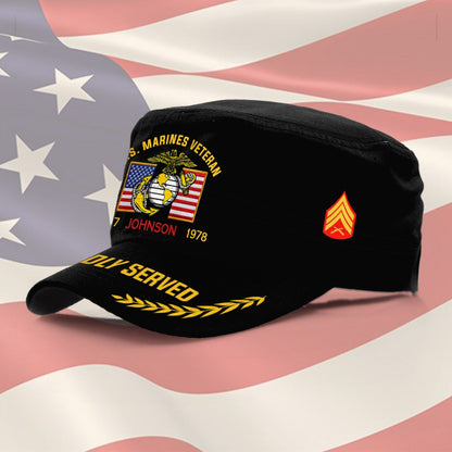 US Marine Corps – Military Cap - Proudly Served