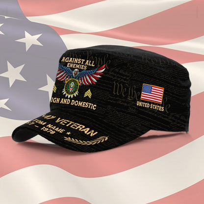 US Coast Guard – Military Cap - Honoring All Who Served