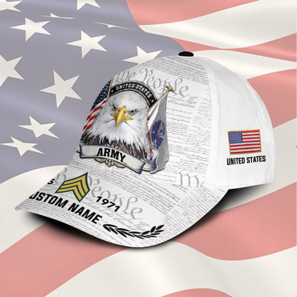 US Army – Classic Cap – We The People White