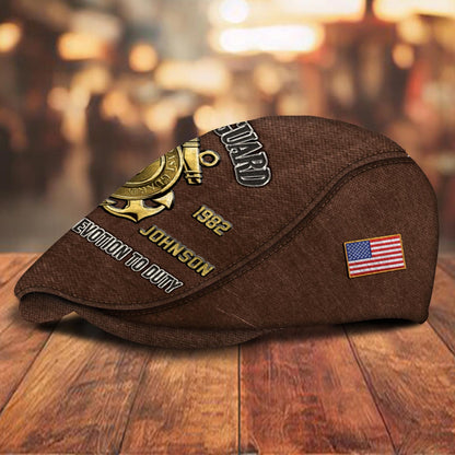 Custom U.S. Coast Guard Jeff Cap – Heritage Military U.S.