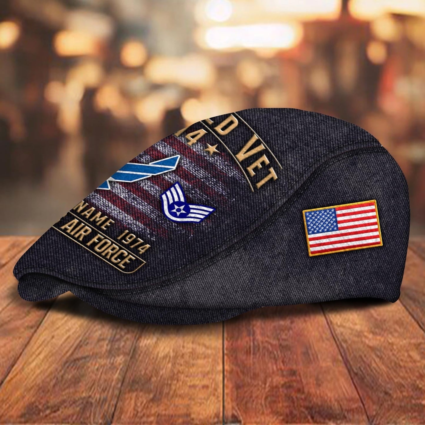 Custom U.S. Air Force Jeff Cap – Grumpy Old Vet
