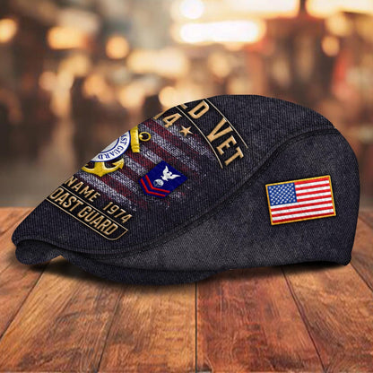 Custom U.S. Coast Guard Jeff Cap – Grumpy Old Vet