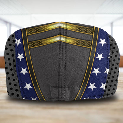 Custom U.S. Marine Corps Jeff Cap – USMC Honor Courage Commitment Veteran Cap