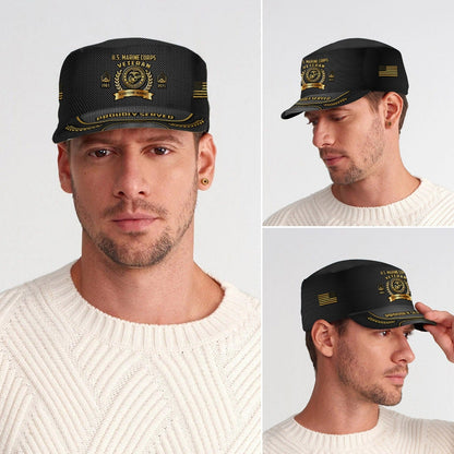 US Marine Corps – Military Cap -  Never Retreat, Never Surrender