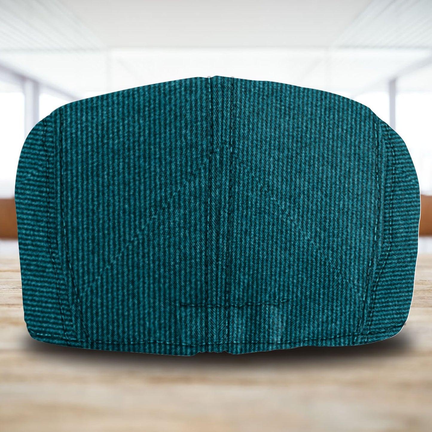 Custom U.S. Coast Guard Jeff Cap – Name, Rank & Service Years Personalized - Distressed denim pattern