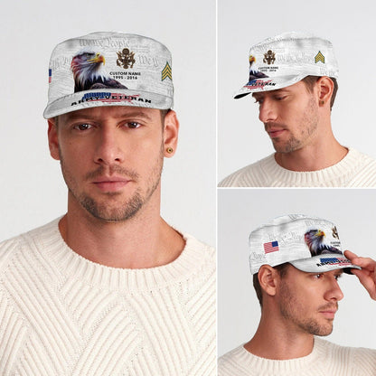 US Army – Military Cap –  American By Birth, Veteran By Choice